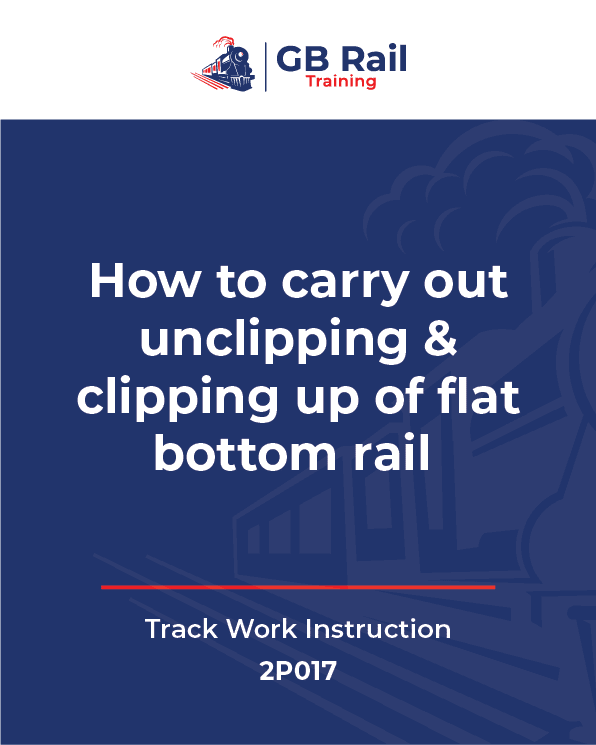 How To Carry Out Unclipping & Clipping Of Flat Bottom Rail